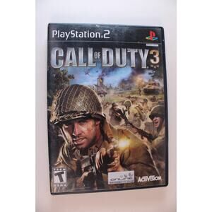 Call of Duty 3 (Sony PlayStation 2, 2006, PS2) Authentic, Complete, Tested